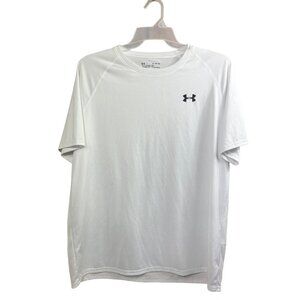 Under Armour Men's White Loose Fit Shirt